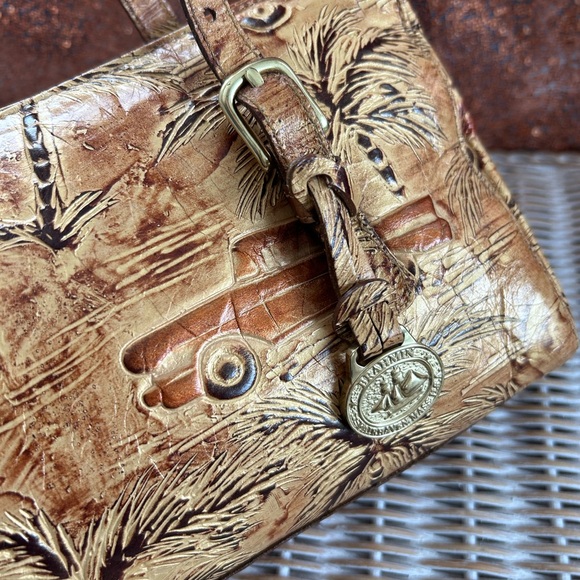 Brahmin Copa Cabana Collection Satchel Barrel Handbag Purse - Picture 6 of 10